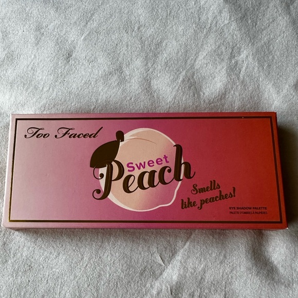 Too Faced Sweet Peach Eyeshadow Palette - Pink and Peach - Picture 1 of 5